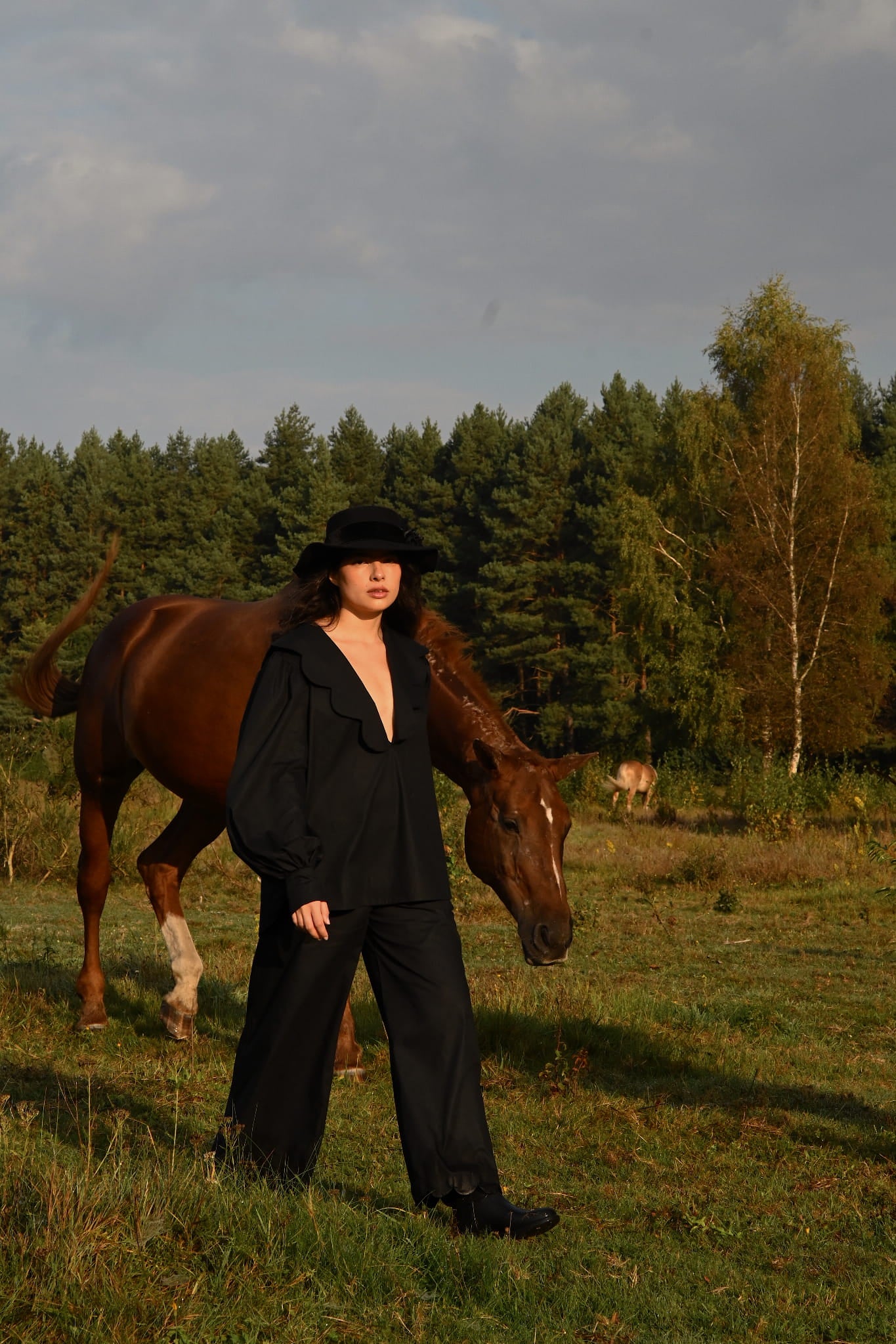 Agnes Koszula Black