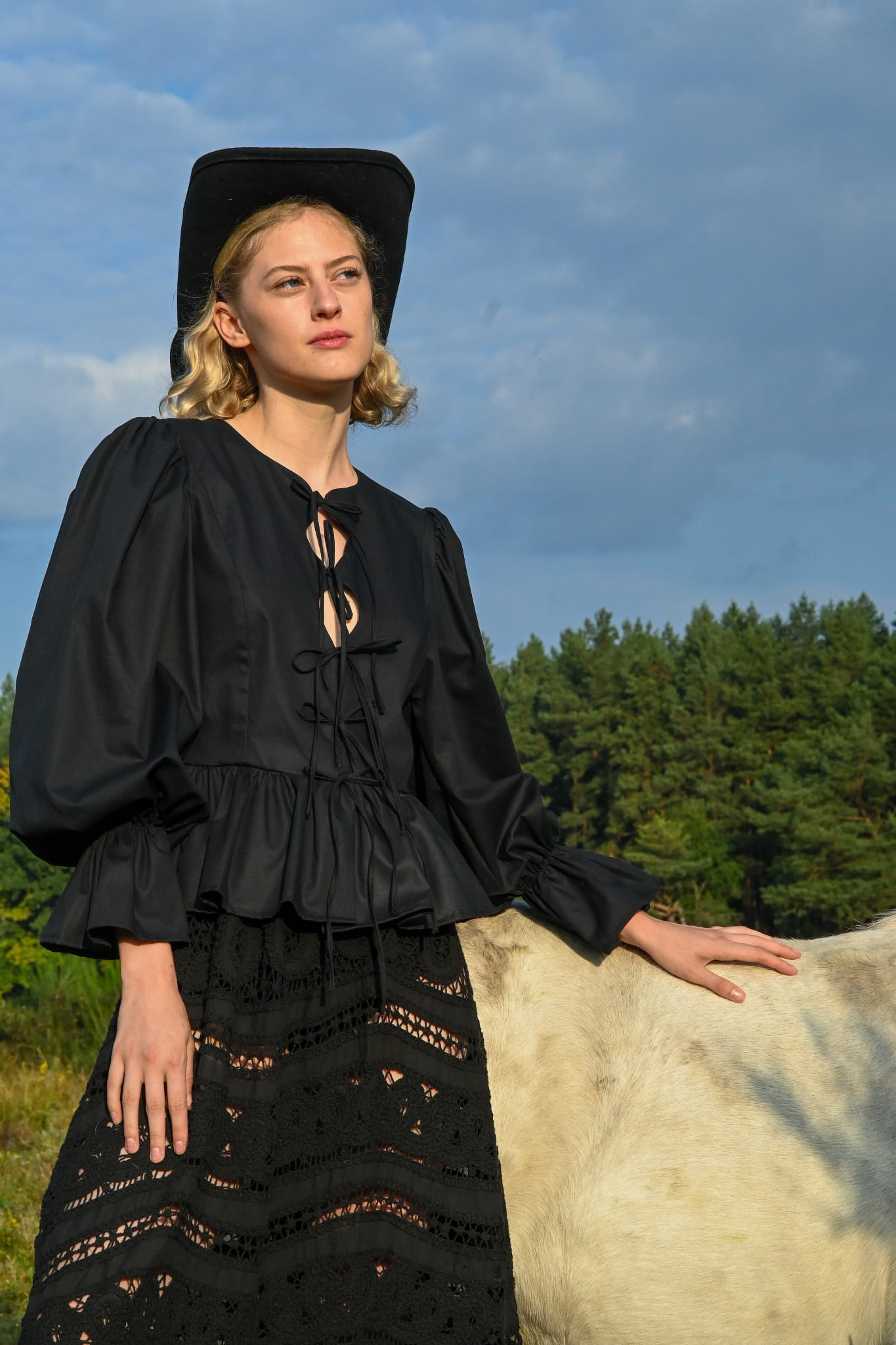 Gelina Koszula Black