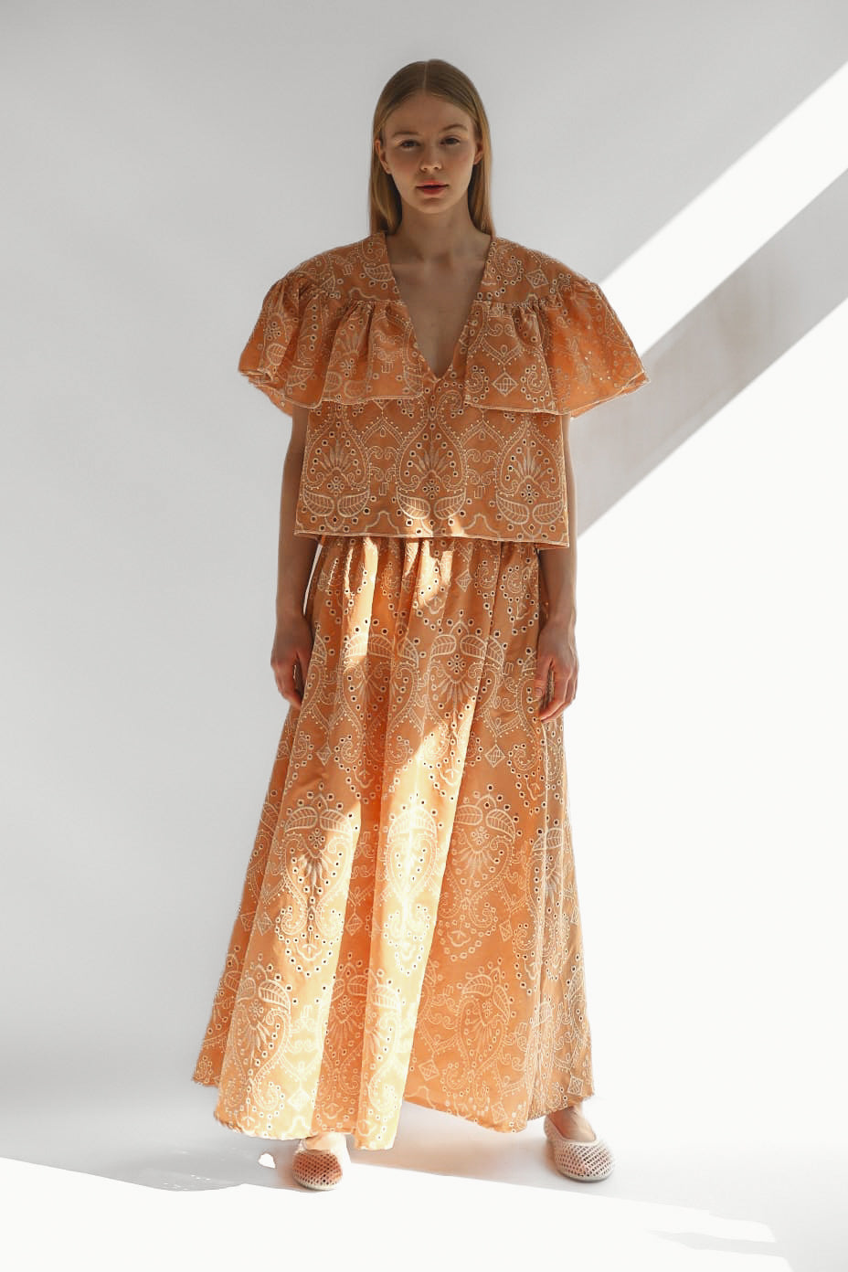 Dagmar Spódnica Peach
