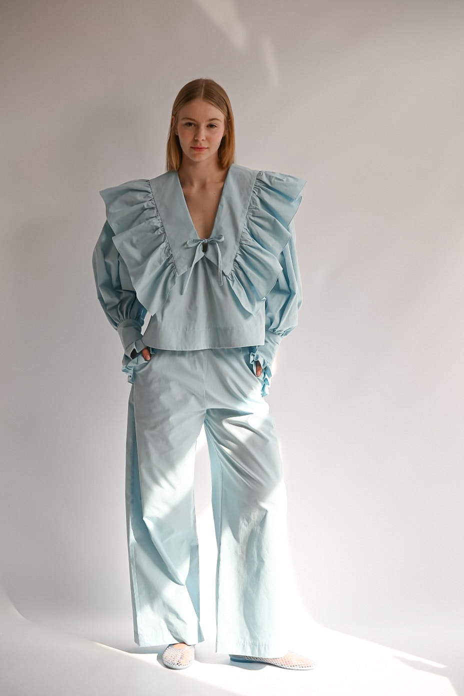 Diogo Spodnie Baby Blue
