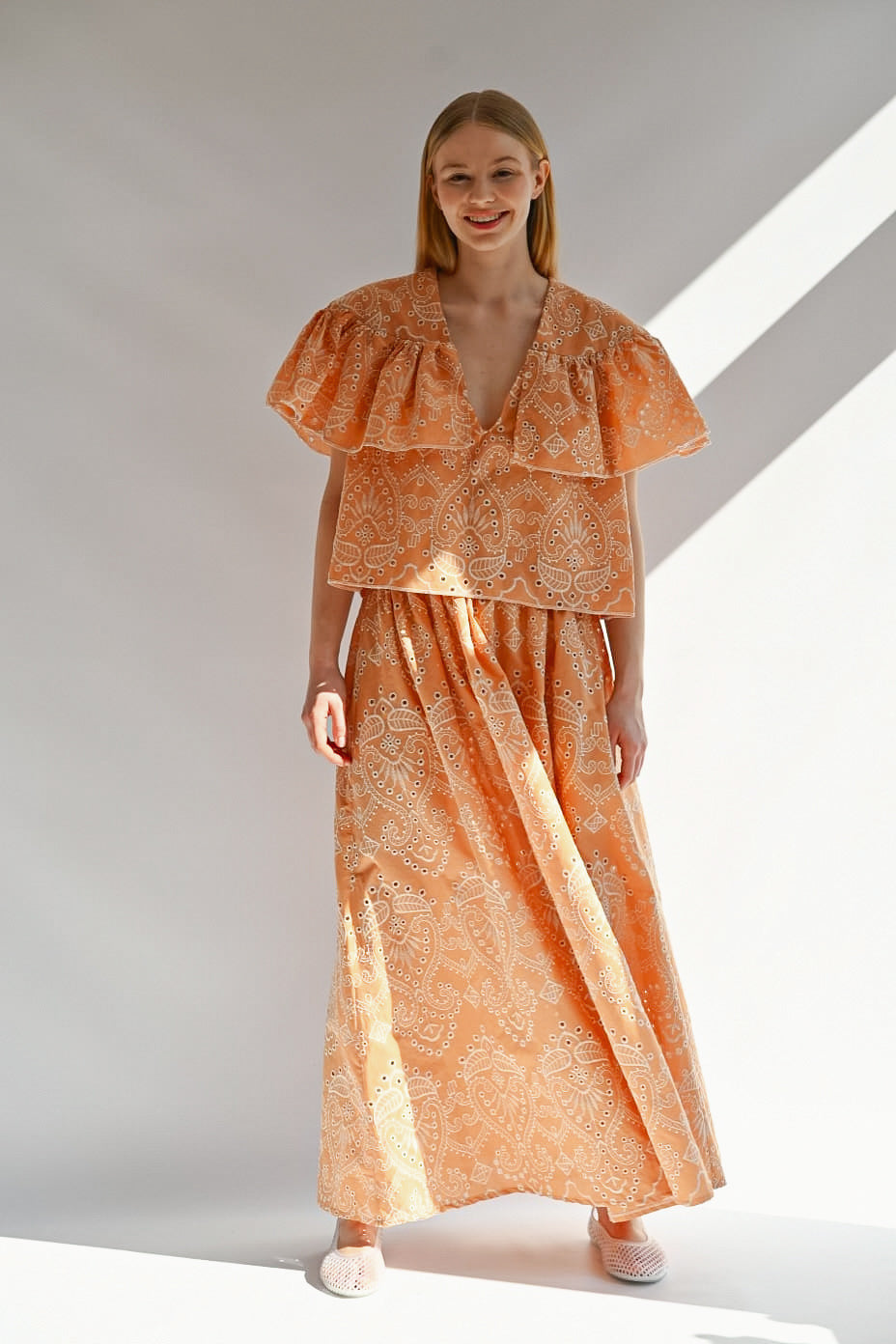 Dagmar Spódnica Peach