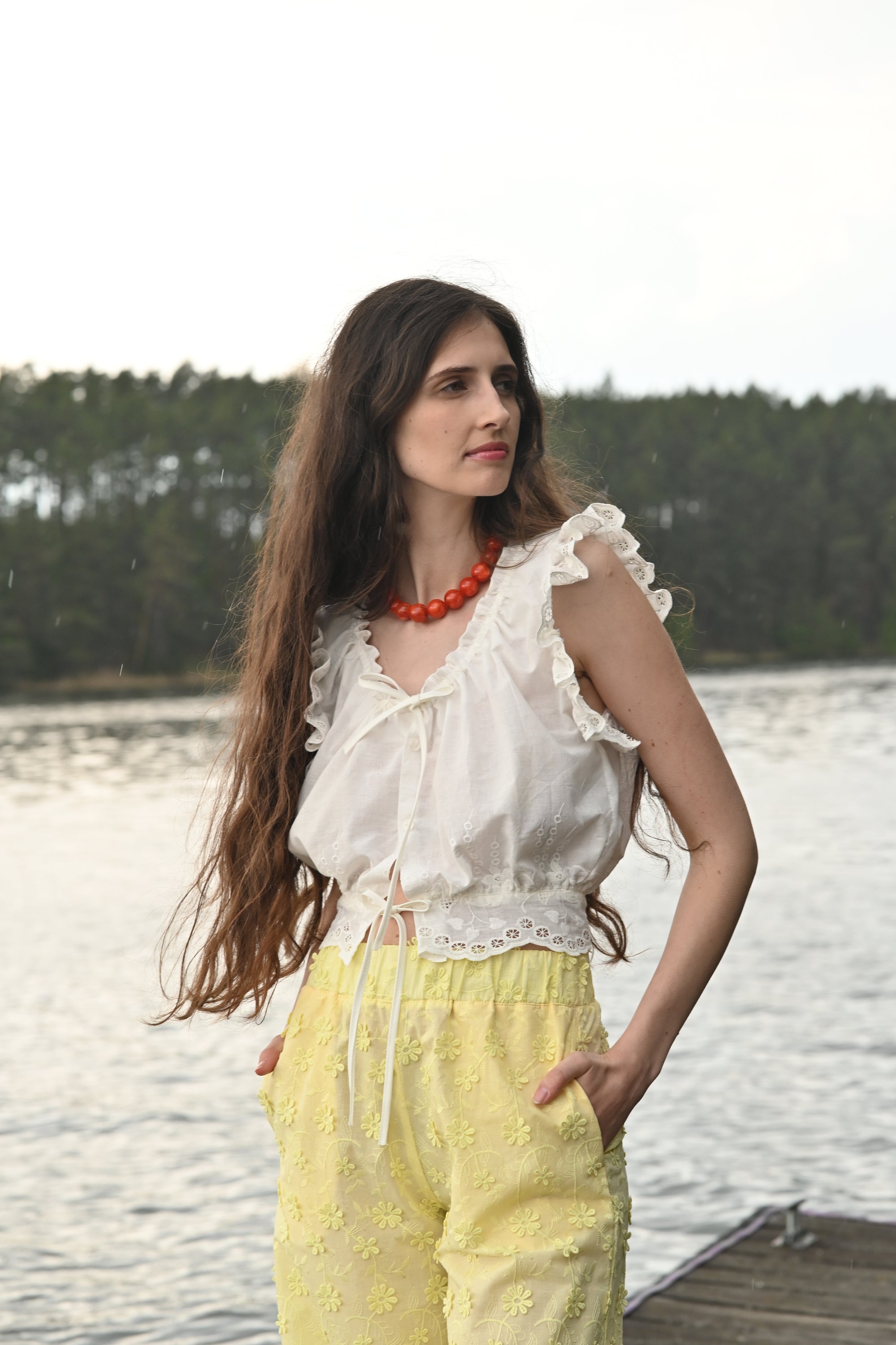 Antonia Top White