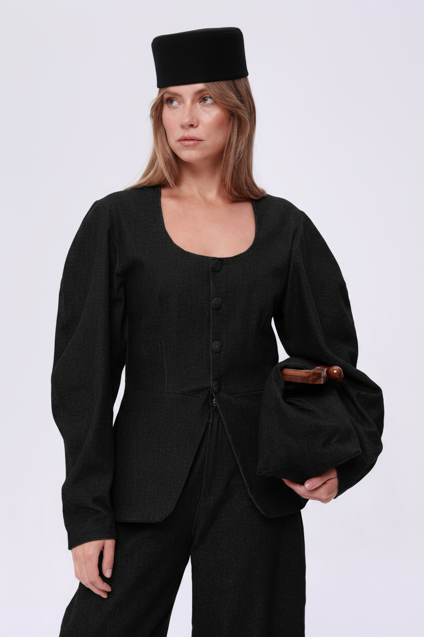 Koszula Becky Jeans Black