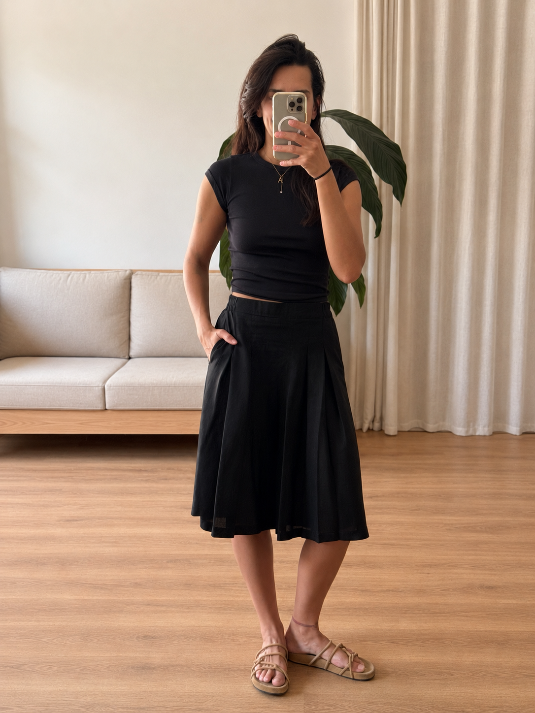Bermudy Wanda Black